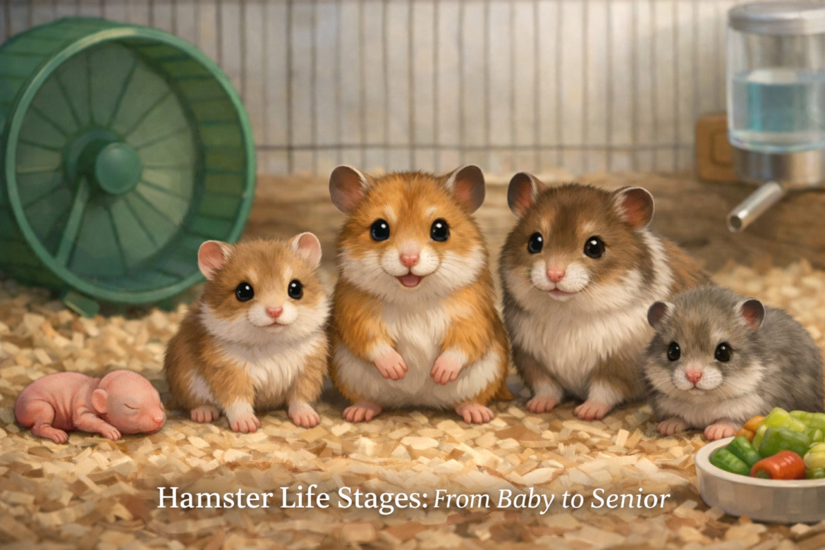 Hamster Life Stages: Baby to Senior