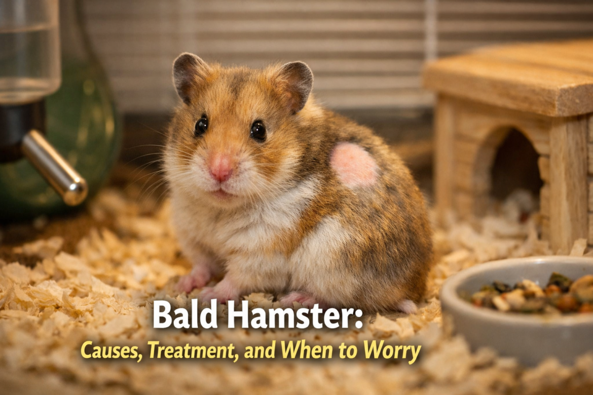 Bald Hamster: Causes, Treatment, and When to Worry