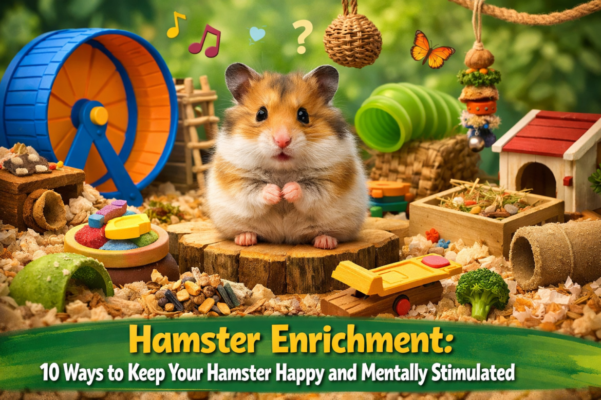 Hamster Enrichment: 10 Ways to Keep Your Hamster Happy and Mentally Stimulated 2026