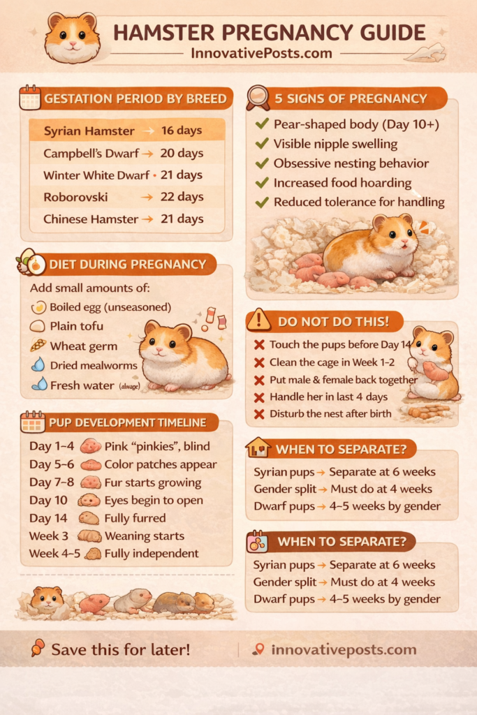 Hamster Pregnancy and Breeding