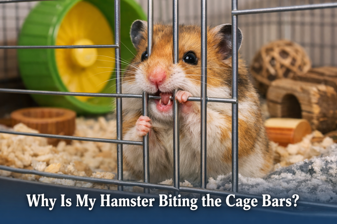 Why Is My Hamster Biting the Cage Bars? (7 Real Reasons + Fixes)