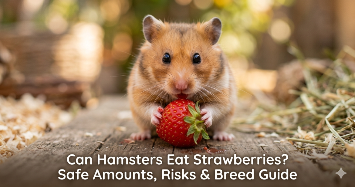 Can Hamsters Eat Strawberries? Safe Amounts, Risks & Breed Guide